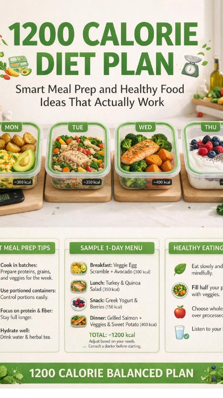 1200 calorie diet plan
