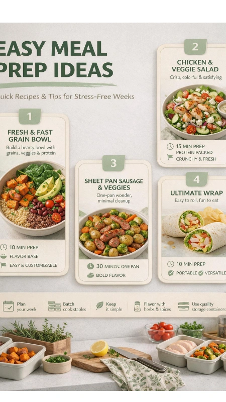easy food prep ideas