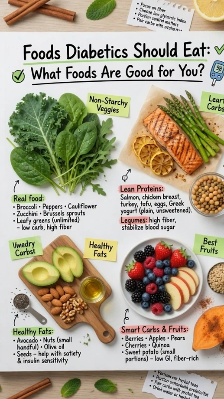 foods diabetics should eat