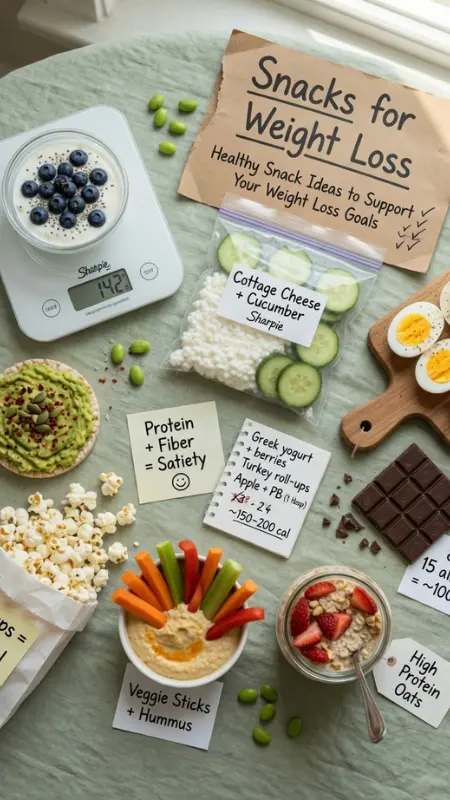 healthy snacks for weight loss