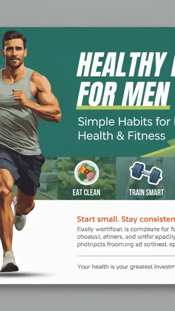 healthy lifestyle for men