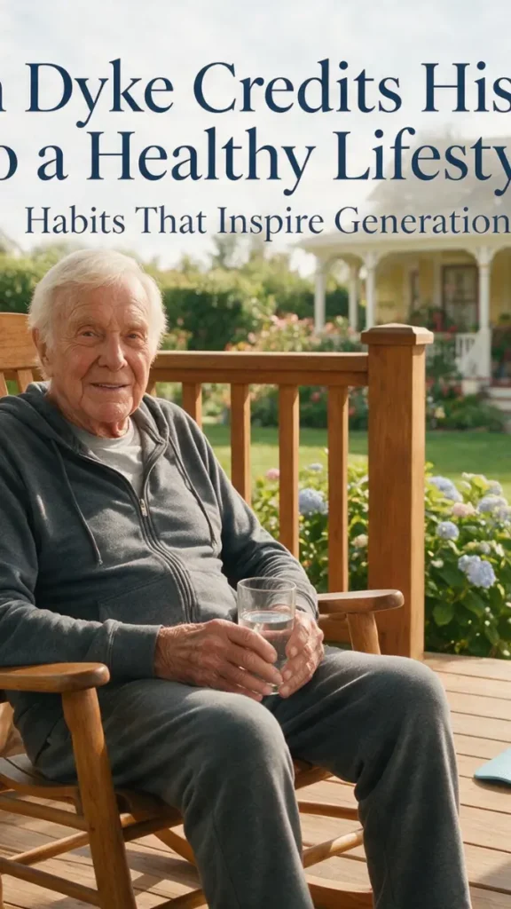 Dick van dyke healthy lifestyle