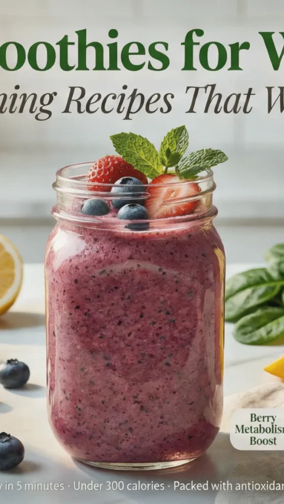 healthy smoothies for weight loss