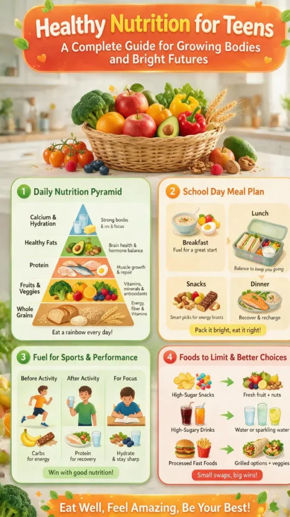 healthy nutrition for teens