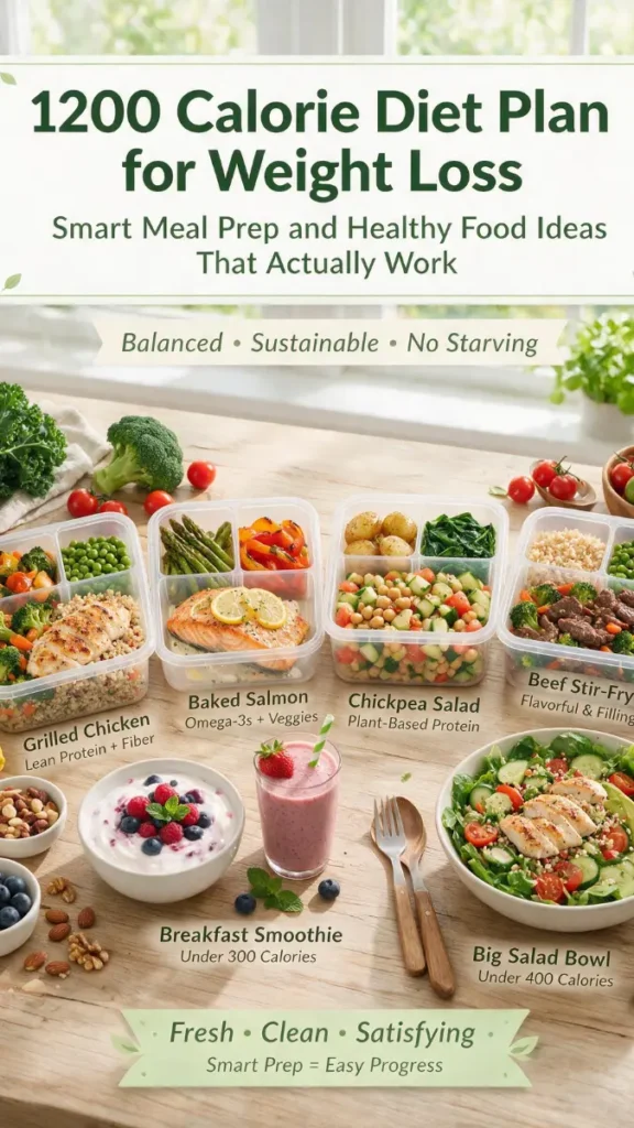 1200 calorie diet plan