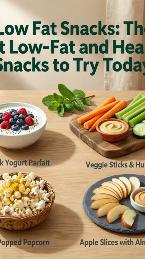 low fat snacks