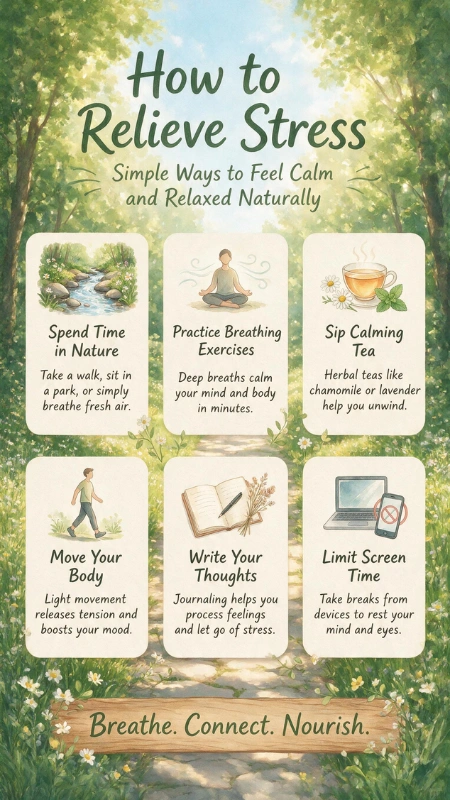 how to relieve stress