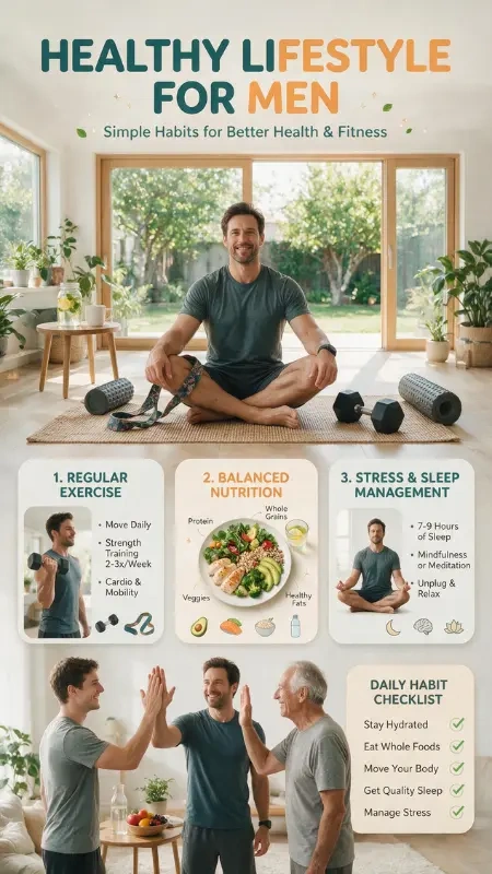 healthy lifestyle for men