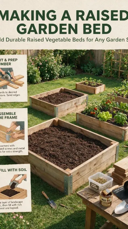 raised vegetable beds