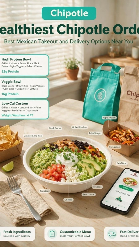 healthiest chipotle order
