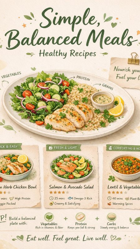 healthy recipes for