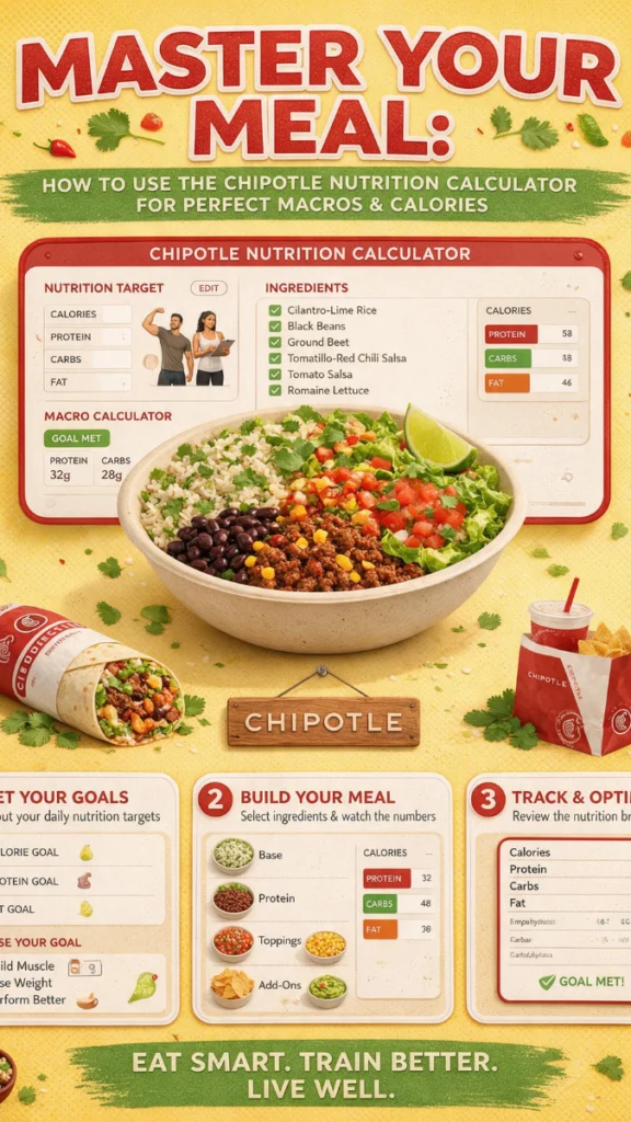 chipotle nutrition calculator