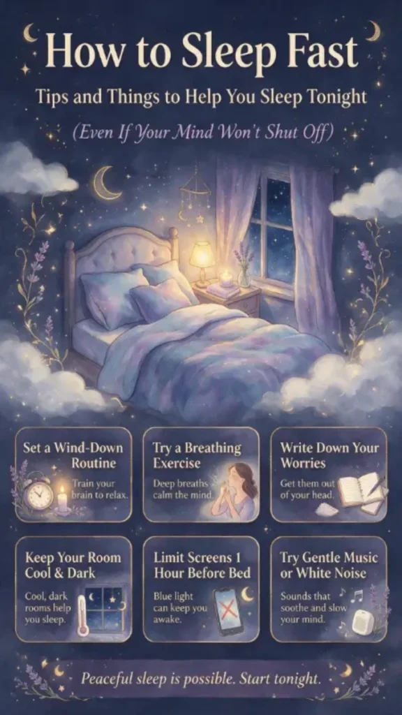 how to sleep fast