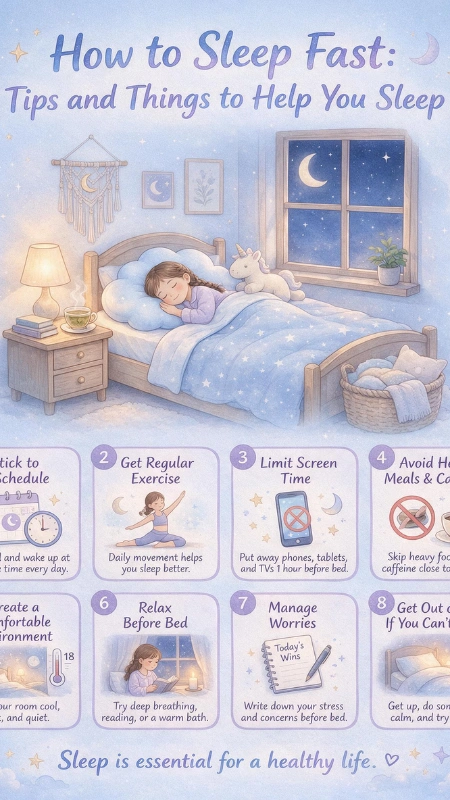 how to sleep fast