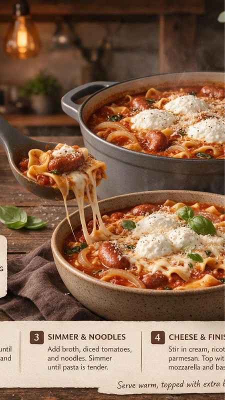 lasagna soup recipe