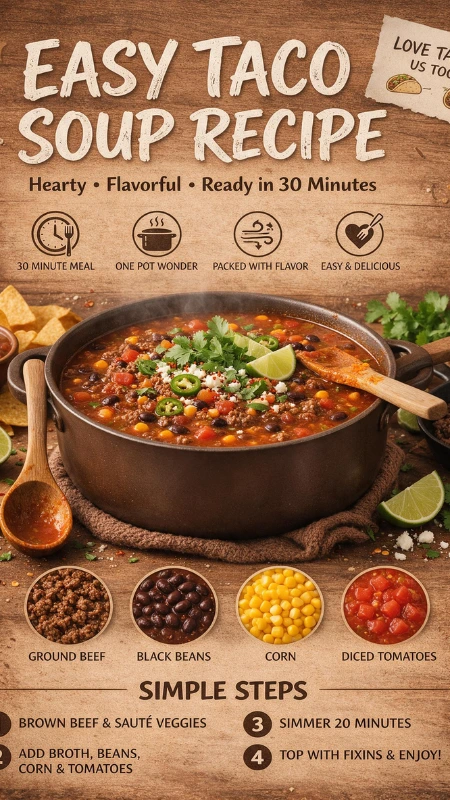 taco soup recipe