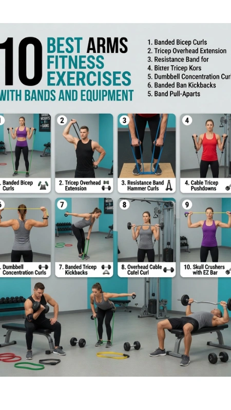 Arms Fitness Exercises