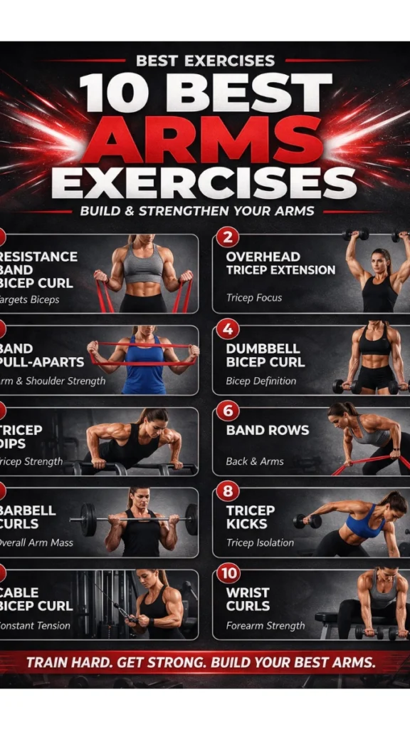 Arms Fitness Exercises