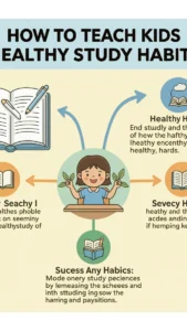 how to teach kids healthy study habit