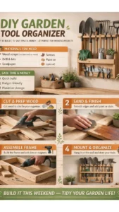 garden tool organizer