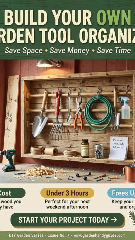 garden tool organizer