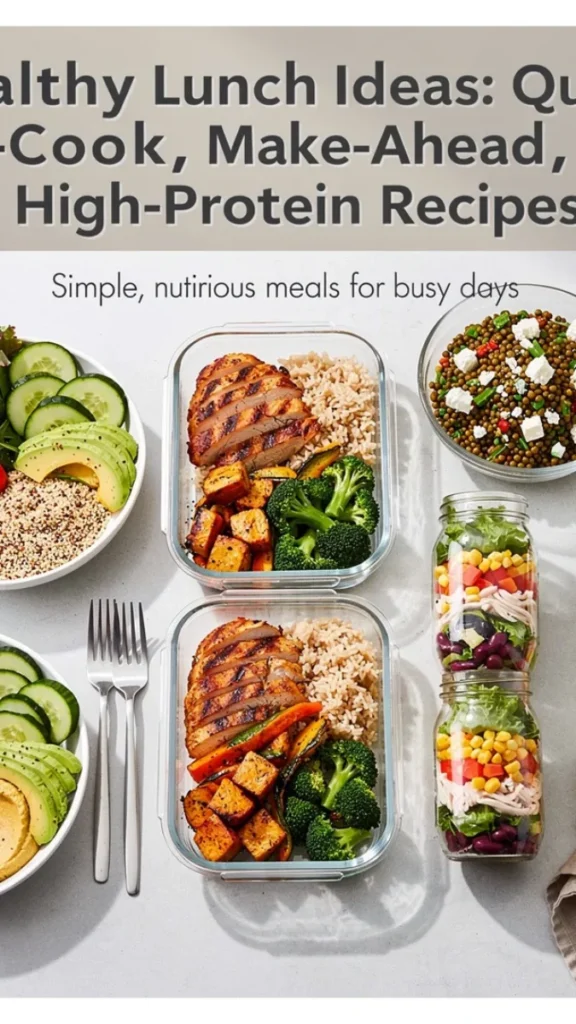 Healthy lunch ideas guide
