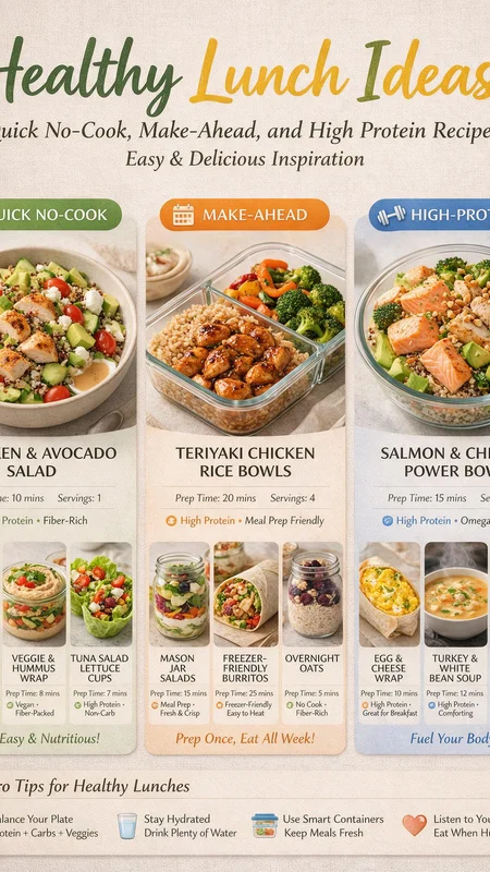 Healthy lunch ideas guide