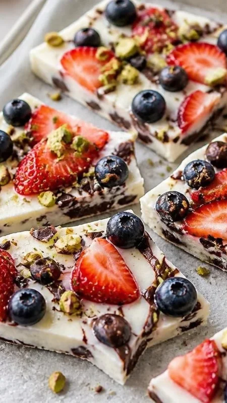 Selection of homemade desserts including berry parfaits, baked apples, cookies, and chocolate mousse